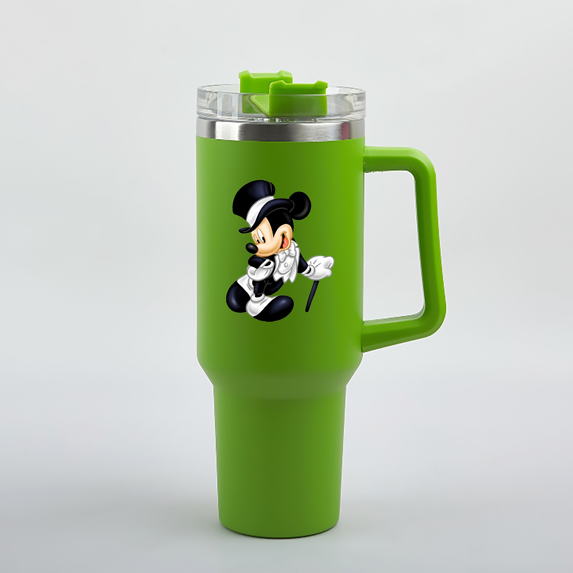 （画像用） ミッキーマウス Mickey Mouse 1200mL車用タンブラー（カラープリント）